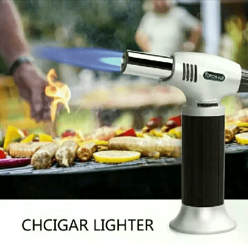 LINXI Mini Cannello a Gas Butano Fiamma Regolabile per Cucina, Dolci, Bricolage