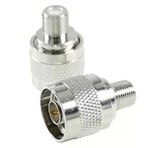 Sar 2 PZ Connettore RF N Maschio Spina Pin Maschio a F Female Jack Adattatore