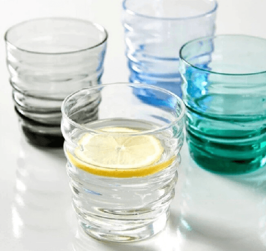 BORMIOLI ROCCO Set 3 bicchieri Riflessi Infinito acqua vetro Bormioli monocolore Colore bianco trasparente