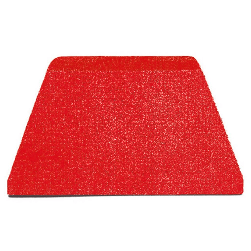 PAVONI Spatola/raschietto plastica rosso