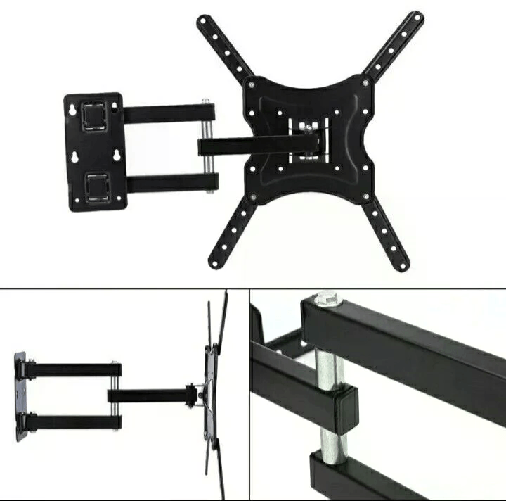 LEOVIN Staffa Porta TV Monitor Da 14"-50" Supporto Parete Braccio Max 29kg