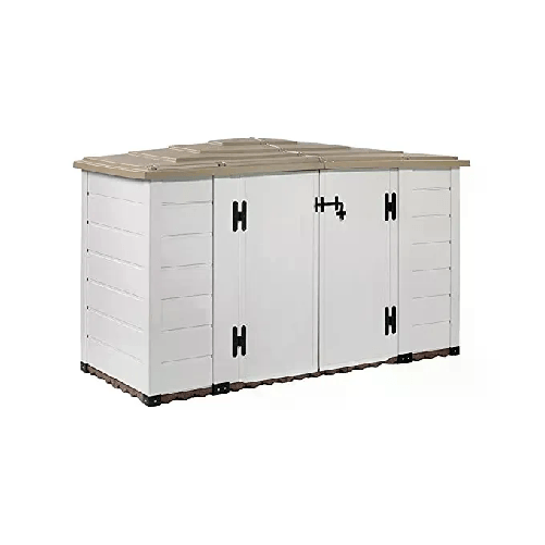 Garofalo Box Portattrezzi Garden Box Evo 200 LT Beige 212x88x133