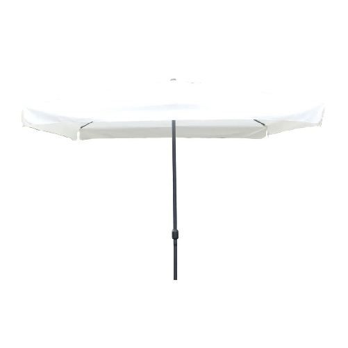 TrAdE Shop Traesio Ombrellone Da Giardino 3x4 Mt Arredo Esterno Balcone Terrazzo Patio Bianco 223238 -