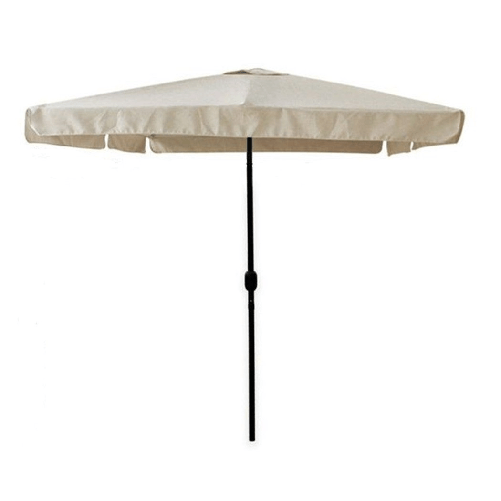 TrAdE Shop Traesio Ombrellone Da Giardino 3x4 Mt Arredo Esterno Balcone Terrazzo Patio Beige 223236 -