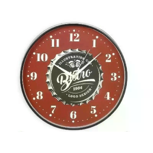 Orologio da parete rotondo silenzioso movimento quarzo 30cm per cucina casa