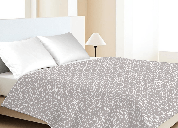 Copriletto Piquet Primavera Estate 100% Cotone Disegno Catena