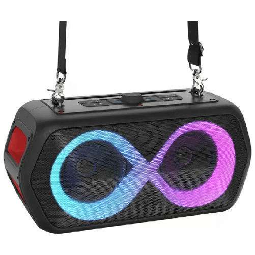 Majestic FIRE 39 Speaker Wireless audio 5.3 con Luci LED multicolor e Batteria Ricaricabile