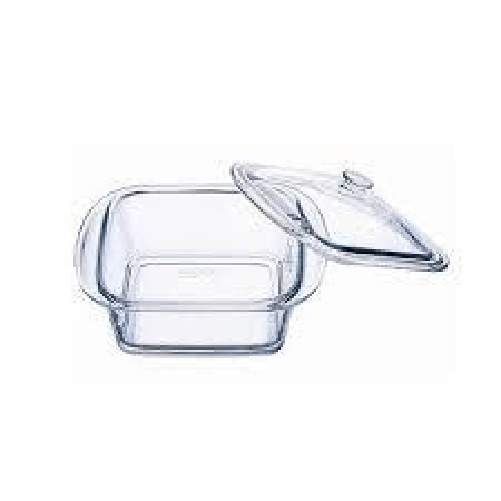 Pirex - Casseruolino mini quadro con coperchio