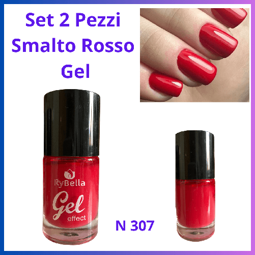 Make Up Smalti gel semipermanente per unghie set 2 smalto unghia rosso make up trucchi