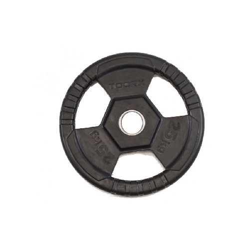 TOORX DGG-TG25 Disco ghisa gommato 25 kg