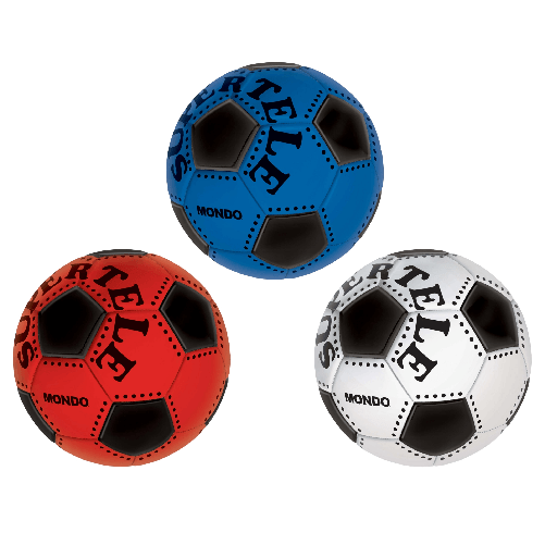 Mondo Sports PALLONE DA CALCIO CUCITO SUPERTELE IN PVC D.23 cm - TAGLIA 5