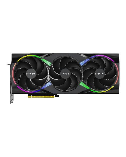 PNY GeForce RTX 5090 Scheda Grafica 32GB GDDR7 ARGB Tripla Ventola Overclocked per Gaming