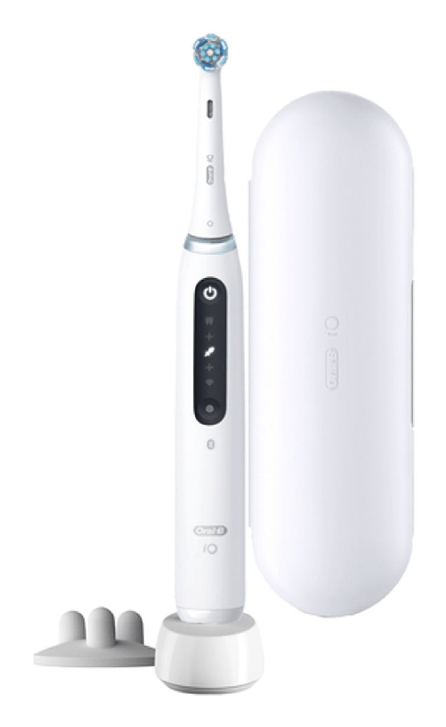 Oral-b io 5s spazzolino elettrico bianco 5 modalità sensore pressione ricaricabile Oral-b 80766767 spazzolino elettrico adulto bianco