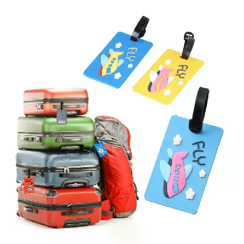 Kmt Style Badge valigia 12pz Bagagli Nome Viaggio etichetta Cognome Vacanza porta indirizz