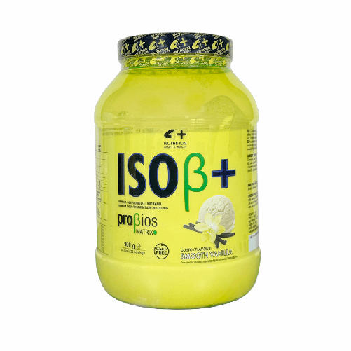 4+ Nutrition ISO+ proteine isolate gusto VANIGLIA 900g