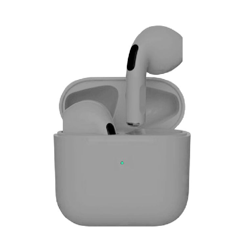 Akai air buds ultra slim - auricolari bluetooth wireless - colore argento