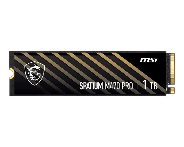 Msi spatium m470 pro pcie 4.0 nvme m.2 2 tb pci express 4.0 3d nand