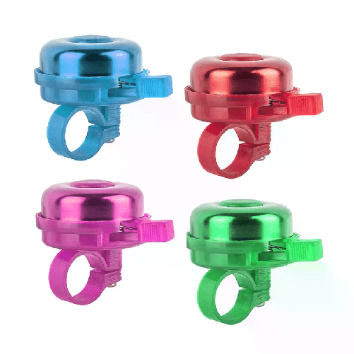 Kmt Style Campanello allarme bici 2PZ manuale in metallo colorato MTB bicicletta manubrio