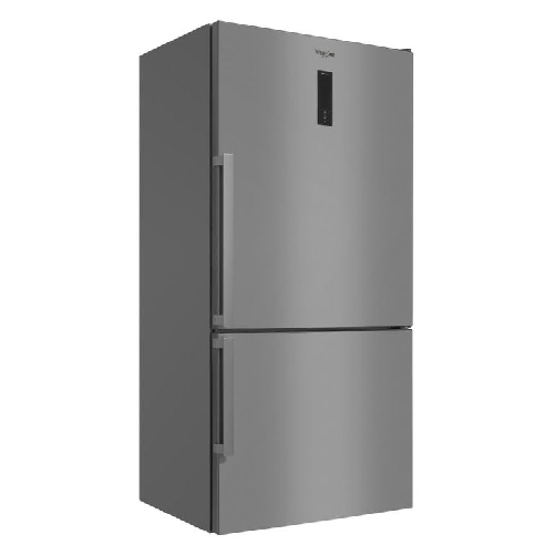 Whirlpool w84be 72 x 2 frigorifero con congelatore libera installazione 588 l e stainless steel