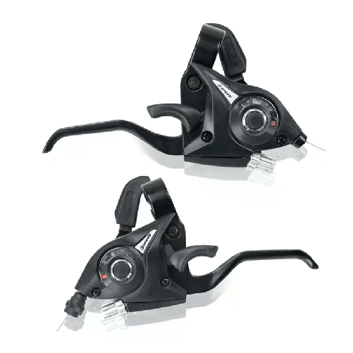 Kmt Style Coppia Comandi cambio bici + leve freno 3X8 per bicicletta manopole MTB Bike