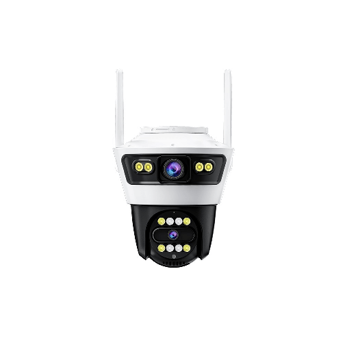 ZENCOCCO Telecamera IP WiFi 10W SMART con doppio obiettivo 3.6mm INFRAROSSI IP66 - JORTAN 4