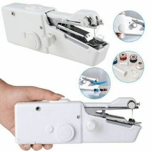 MINI MACCHINA DA CUCITO PORTATILE CUCITRICE DA VIAGGIO PER CUCIRE AL MOMENTO