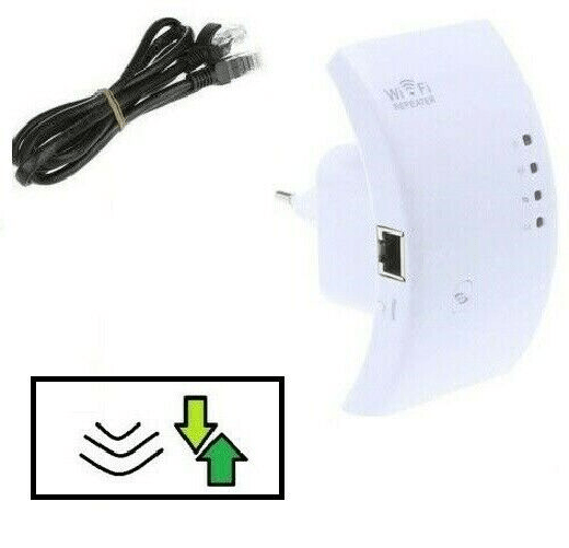 SHOPPING IN RETE RIPETITORE WI-FI WIRELESS EXTENDER ACCES POINT WPS IEEE 802.11 WLAN LAN 2.4 GHZ