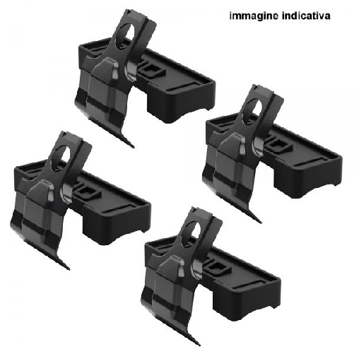Thule 5009 2 seduta(e) Nero, Verde Thule Kit di fissaggio Evo Clamp 5009