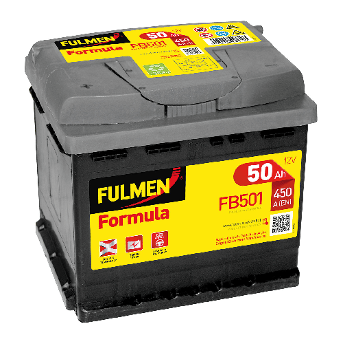 Batteria 12V - Fulmen Formula - 50 Ah - 450 A - L01