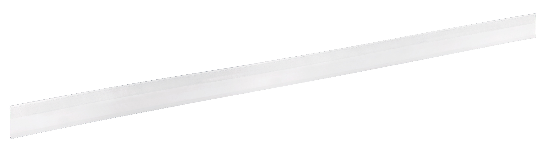 Lampa Profilo portaprezzi adesivo per ripiani - 100x4 cm