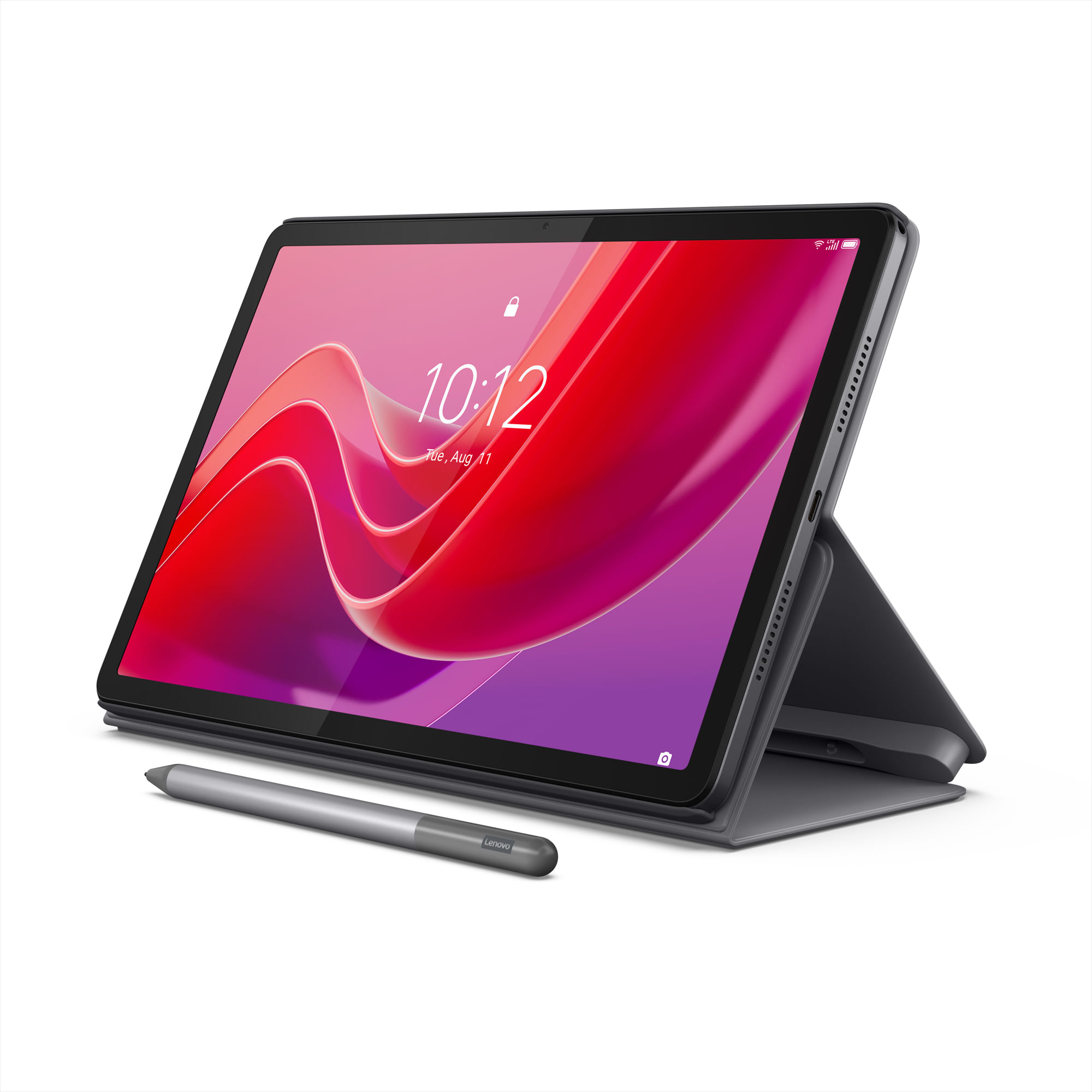 Lenovo Custodia a Libro per Tab M11 Luna Grey Lenovo Custodia Folio per Tab M11