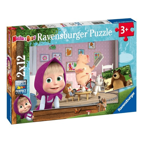 Ravensburger Puzzle Ravensburger 5645 MASHA E ORSO Assortito