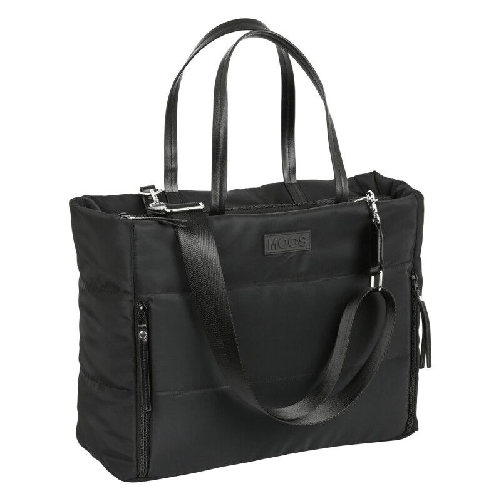 Moos Borsa Moos Negro Trapunta Nero (54 x 31 x 17 cm)