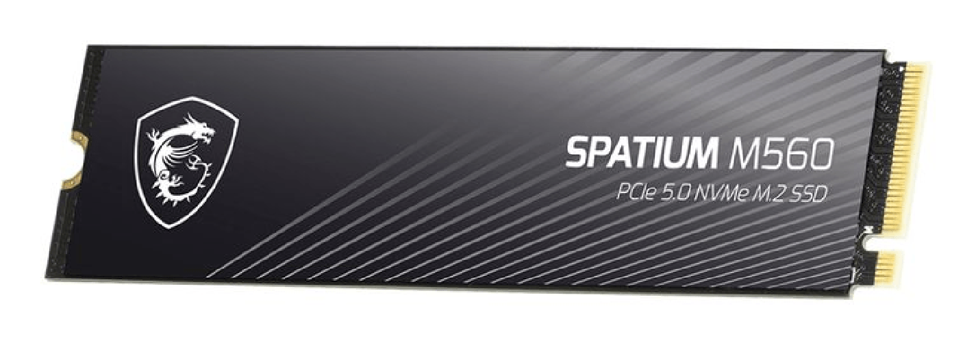 Msi spatium m560 pcie 5.0 nvme m.2 2 tb pci express 5.0 3d nand
