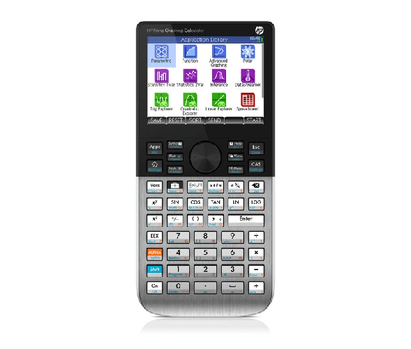 Hp prime calcolatrice scrivania calcolatrice grafica nero, argento
