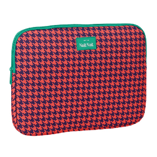 Nait Nait Custodia per Portatile Nait Nait Pata de gallo coral Corallo 34 x 25 x 2 cm