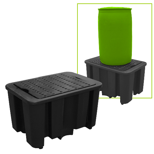 VASCA DI RACCOLTA - 1 FUSTO VERTICALE 400KG