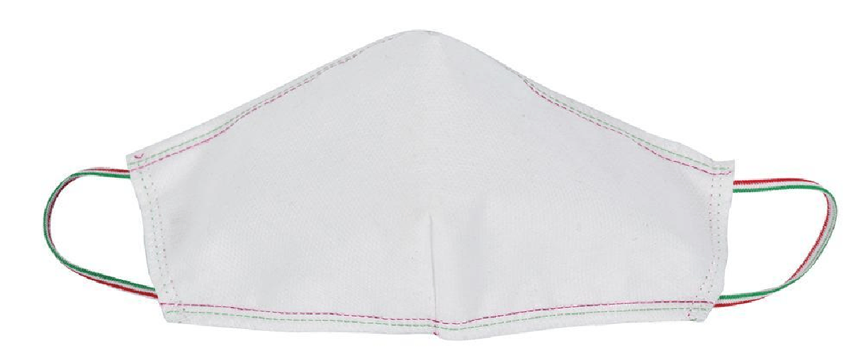 Cora Manufacturing Cora M2CT5 Conf. 5 mascherine adulto bianche lavabili