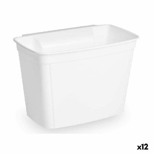 Kinvara Supporto per Sacchetti di Spazzatura Kinvara 02 001 Bianco Plastica 4 L (12 Unità)