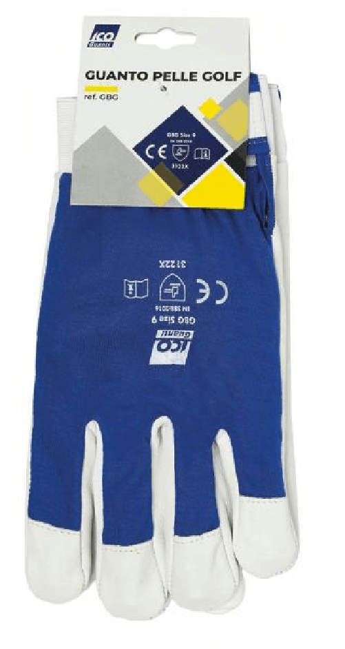 Ico Coppia guanti pelle golf taglia XL/9