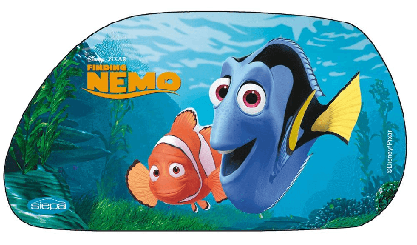 Disney Tendine parasole laterali a trapezio Nemo 67x37 cm