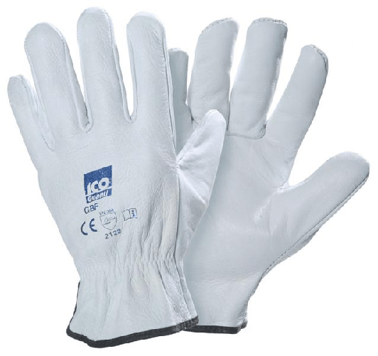 Ico Coppia guanti pelle fiore bufalo taglia XXXL/11
