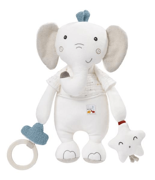 Fehn Peluche sonaglio Elefantino
