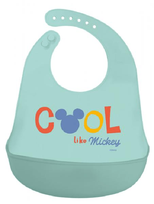 Disney Bavaglino in silicone Mickey Mouse