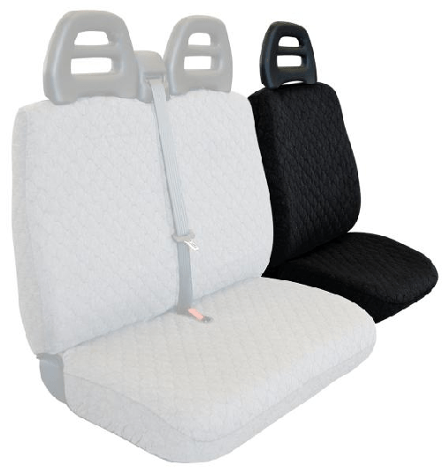 Cora Manufacturing Coprisedile lato guida per furgoni tg. SP24/SP25 tess. cotone trapuntato nero