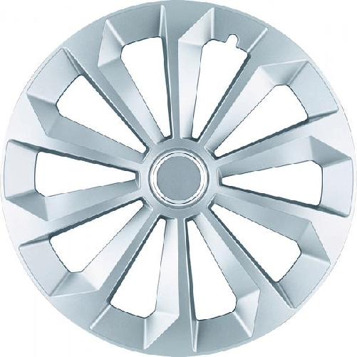 Cora Set 4 copricerchi 16'' Alulook Fame Silver