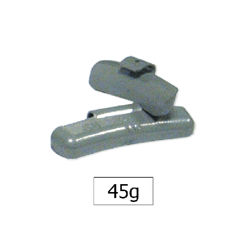 JBM CONTRAPPESO A GRAFFA IN ZINCO 45G CERCHIO FRANCESE