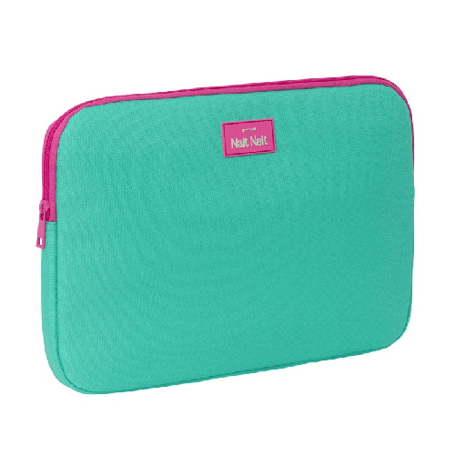 Nait Nait Custodia per Portatile Nait Nait Verde mint Verde 34 x 25 x 2 cm