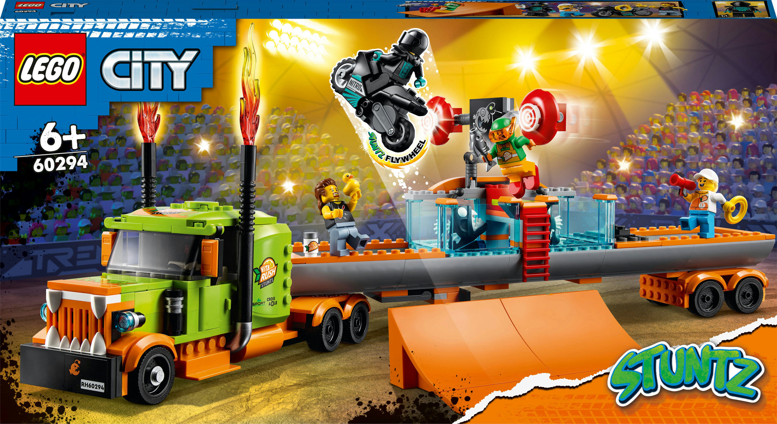 LEGO City Truck dello Stunt Show