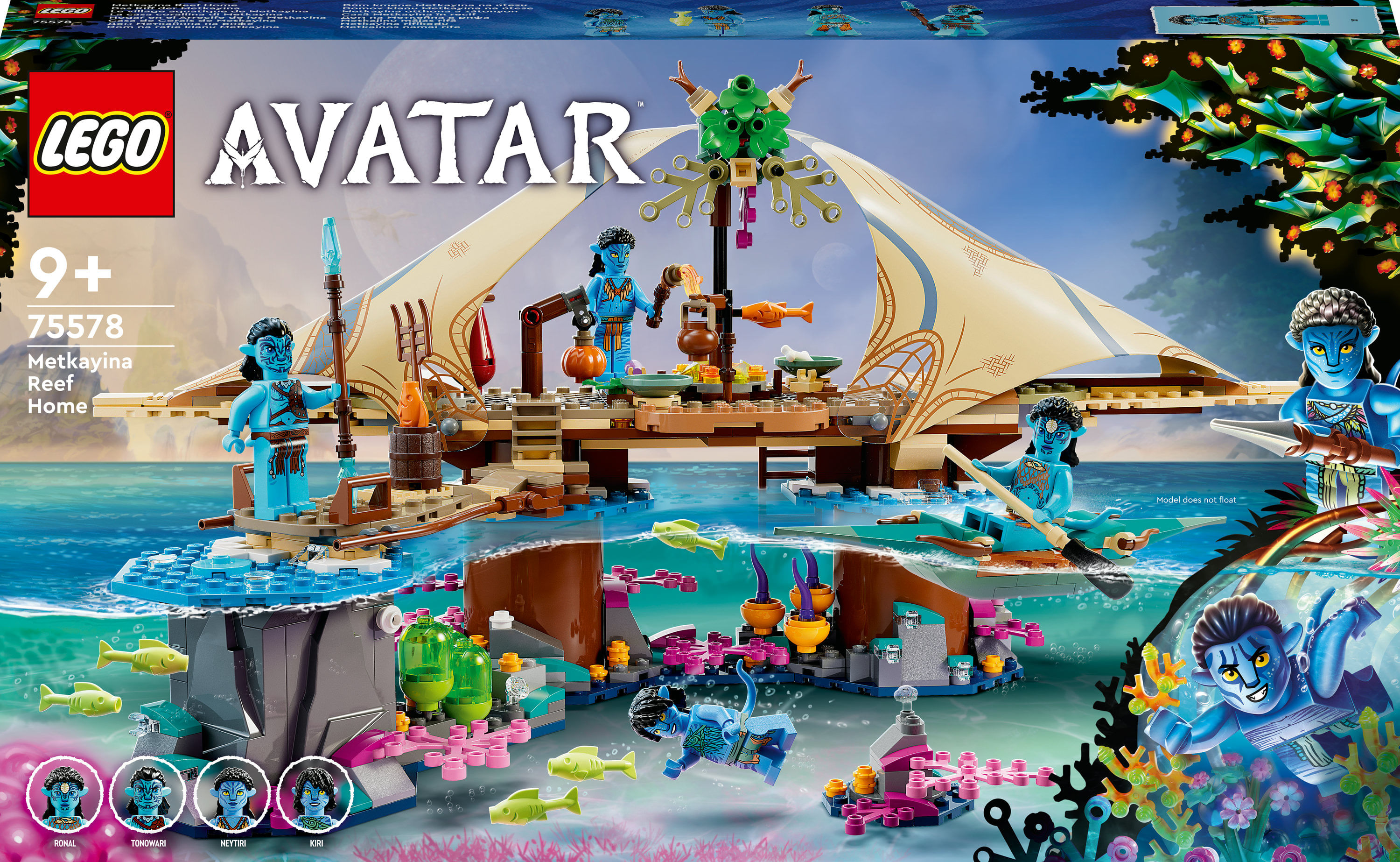 Lego Avatar La Casa Corallina di Metkayina